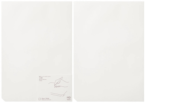 MD PRODUCT Notepad (A4), MD Paper Pad series (Cotton - Blank)