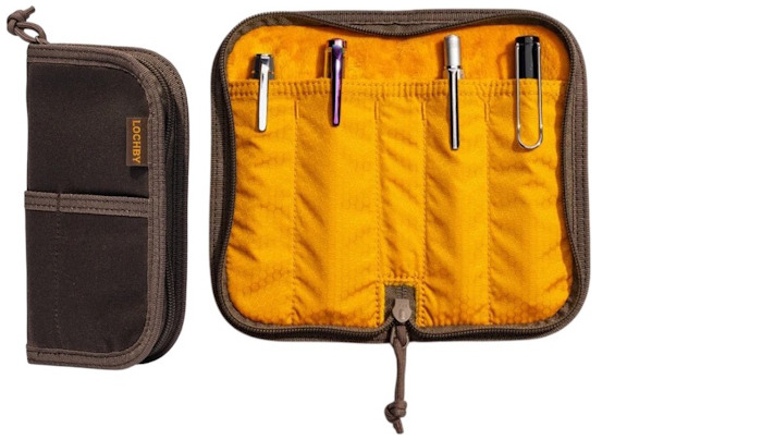 Lochby Pen pouch, Quattro V2 series Brown