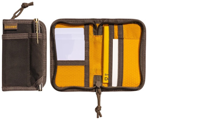 Lochby Notebook, Mini Pocket Journal series Brown