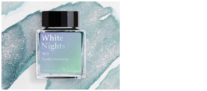 Wearingeul Ink bottle, World Literature Ink series White Nights ink (30ml)