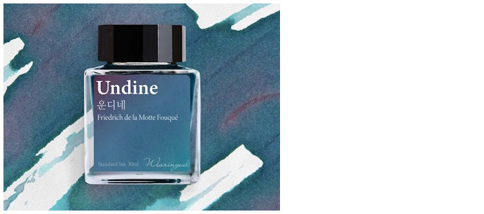 Wearingeul Ink bottle, World Literature Ink series Undine ink (30ml)