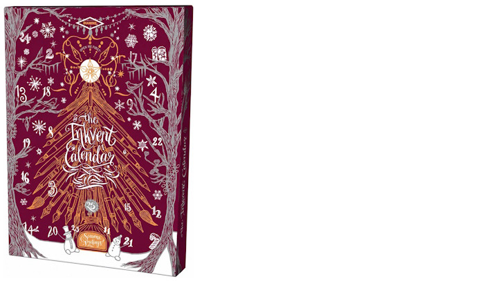Diamine Ink bottles set, Inkvent Calendar 2026 - Burgundy Edition series