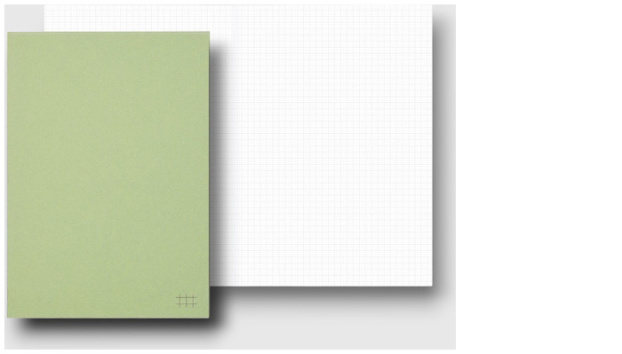 Wearingeul Notebook (B6), Reservoir Thread Note series (Grid)