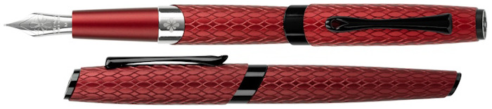 Diplomat Fountain pen, Cobra series Bordeaux