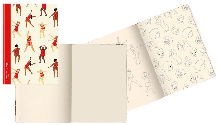 Caran d'Ache Notebook (A5), Nina Cosford Special Edition series (Blank - 148 x 210 mm)