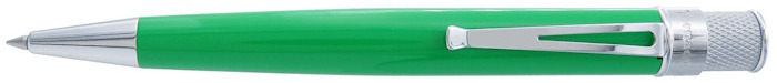 Stylo bille roulante r&eacute;tractable Retro 51, s&eacute;rie Tornado ColorWave Go Green (Vert)