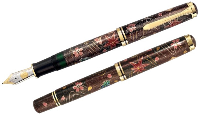 Pelikan Fountain pen, Souverän M1000 Maki-e Four Seasons Lucky Charm Limited Edition series