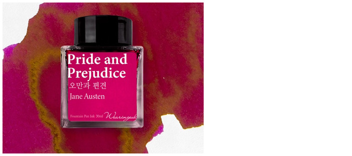 Wearingeul Ink bottle, World Literature Ink series Pride and Prejudice ink (30ml)