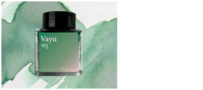 Bouteille d'encre Wearingeul, s&eacute;rie World Myth Ink Encre Vayu (30ml)