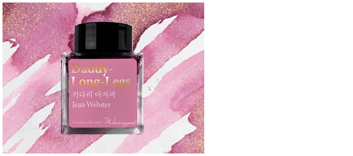 Bouteille d'encre Wearingeul, s&eacute;rie World Literature Ink Encre Daddy-Long-Legs (30ml)