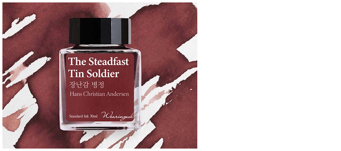 Bouteille d'encre Wearingeul, s&eacute;rie World Literature Ink Encre The Steadfast Tin Soldier (30ml)