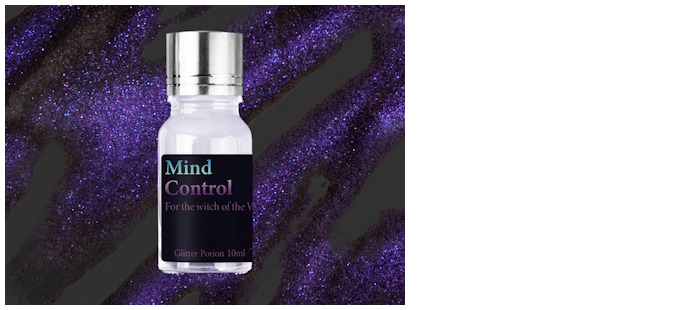 Potion brillante Wearingeul, série Glitter Mind Control (10ml)