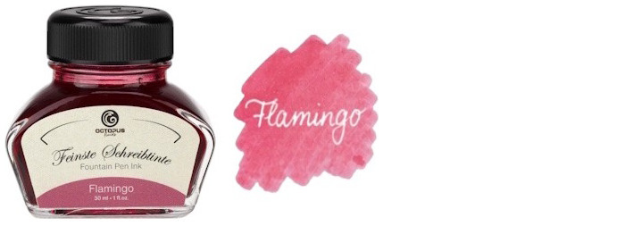 Octopus Fluids Ink bottle, Classic series Flamingo ink (30ml)