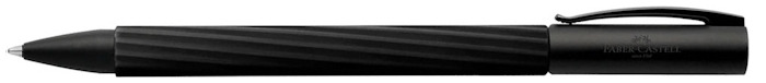 Faber-Castell Design Ballpoint pen, Ambition Italic Obsidian Black SE series