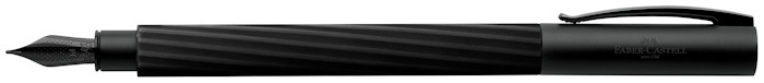 Stylo plume Faber-Castell Design, s&eacute;rie Ambition Italic Obsidian Black SE