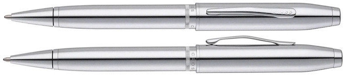 Cross Ballpoint pen, Foundry series Chrome CT