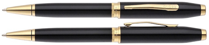 Cross Ballpoint pen, Foundry series Glossy black GT