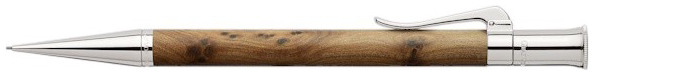 Faber-Castell, Graf von Mechanical pencil, Classic Thuja burl wood series (0.7 mm)