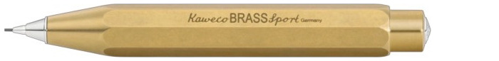 Porte mine Kaweco, s&eacute;rie Brass Sport (Laiton - 0.7mm)