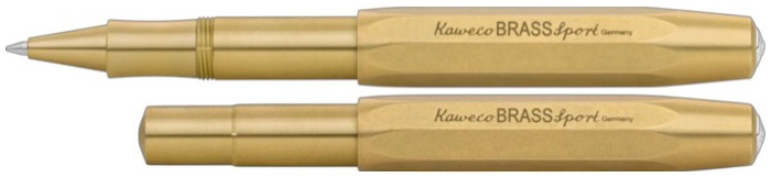 Stylo bille roulante Kaweco, s&eacute;rie Brass Sport (Laiton)