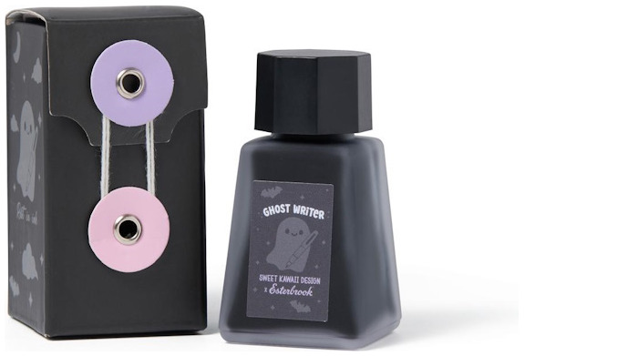 Esterbrook Ink bottle, Halloween LE series Purple ink (Silver shimmers - 30ml)