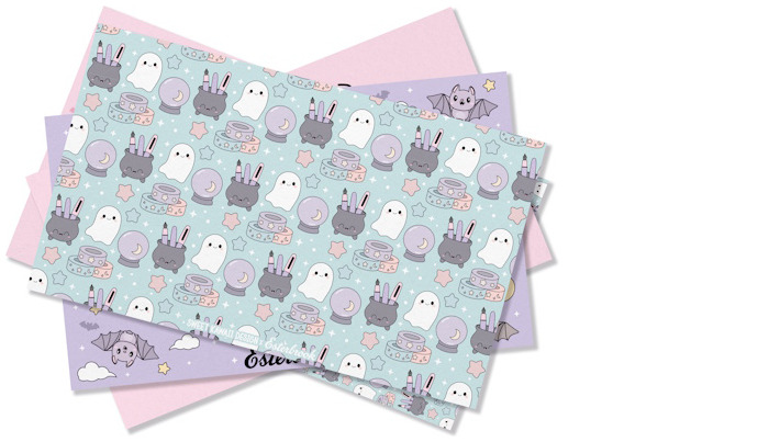 Esterbrook Blotter papers, Halloween LE series (set of 5)