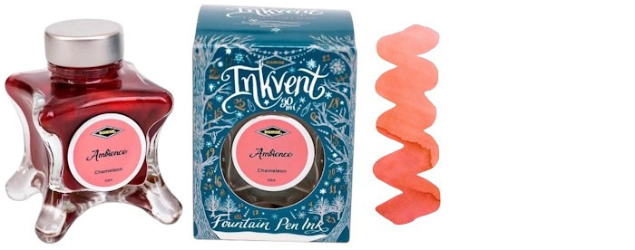 Bouteille d'encre Diamine, série Inkvent Teal Edition Encre Ambience (50ml)