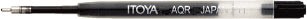 Recharge bille roulante Itoya , série Accessoires Encre noir