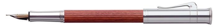 Stylo plume Faber-Castell, Graf von, série Precious wood & Platinum Brun