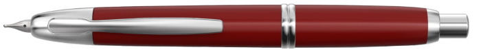 Stylo plume Pilot, série Capless Rhodium trim Rouge Rt