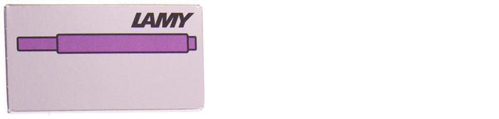 Cartouche d'encre Lamy , série Refill & ink - Recharge & encre Encre violette T10