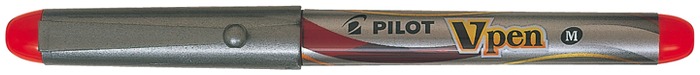 Stylo plume Pilot, série V Encre rouge
