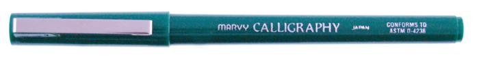 Marvy Felt pen, Calligraphy serie Green ink