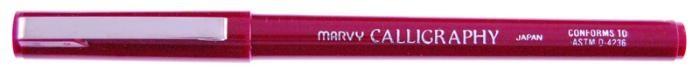 Marvy Felt pen, Calligraphy serie Bordeaux ink