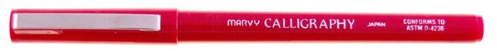 Marvy Felt pen, Calligraphy serie Red ink