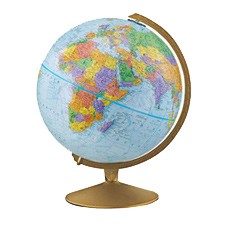 Replogle Geographic Globe, Creative Learning serie Blue