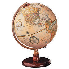 Globe Terrestre Replogle, série Desktop Design Brun