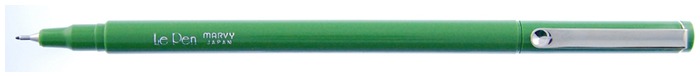 Marvy Felt pen, Le Pen serie Olive green ink