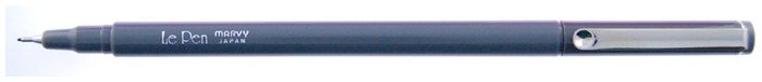 Marvy Felt pen, Le Pen serie Dark grey ink