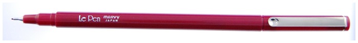 Marvy Felt pen, Le Pen serie Burgundy ink