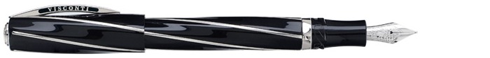 Visconti Fountain pen, Black Divina series Black (Medium Size)