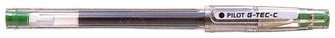 Stylo bille roulante Pilot, série G-tec-c4 Encre verte