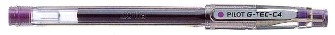 Stylo bille roulante Pilot, série G-tec-c4 Encre violette