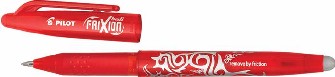 Stylo encre gel Pilot, série Frixion ball Encre rouge