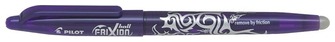 Stylo encre gel Pilot, série Frixion ball Encre violette
