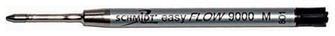 Recharge (Gel pour stylo à bille) Schmidt, série easyFLOW Encre noir (9000)