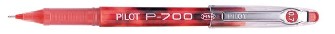 Stylo bille roulante Pilot, série Gel Pens Encre rouge