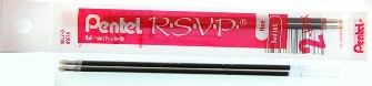 Recharge (stylo) Pentel , série Refill & ink - Recharge & encre Encre rouge