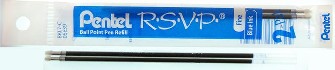 Recharge (stylo) Pentel , série Refill & ink - Recharge & encre Encre bleu