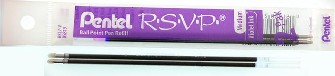 Recharge (stylo) Pentel , série Refill & ink - Recharge & encre Encre violette